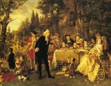 Herpfer Carl A Festive Gathering. Herpfer, 