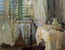 Sargent John Singer A Hotel Room. ,  