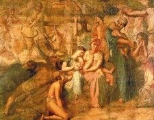 CHASSERIAU - PEACE, CANVAS. Chasseriau, ������