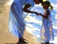 Larson Jeffrey 1999 Beach Treasures 12by16in. ������, ������� T