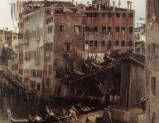 CANALETTO Rio Dei Mendicanti detail 2. ���������