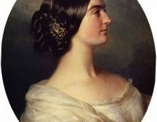 Winterhalter Franz Xavier Charlotte Stuart Viscountess Canning. ,  