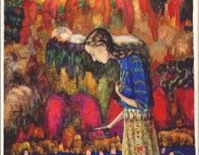 kliun the artists wife (consumption) 1910. 