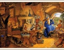 bs-fa- Scott Gustafson- Merlin And Arthur. , 