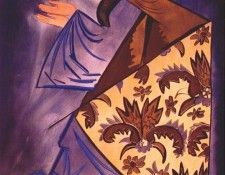 goncharova liturgy sketch-of-a-costume 1914. , 