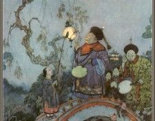 cr EdmundDulac-001-TheNightingale. , 
