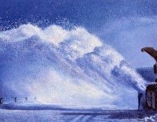 Pratt, Mary - Snow Blower on Table Mountain (end. �����, �����