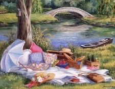 Felisky, Barbara - Picnic by the Bridge (end. Felisky, 