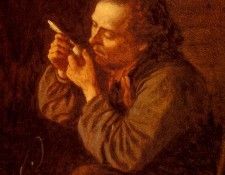 Johnson Eastman Lighting His Pipe. �������, ������ Killingworth