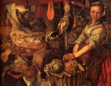 Bueckelaer Joachim Interior Of A Kitchen. Beuckelaer ������