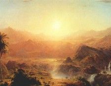 church the andes of ecuador 1855. , 