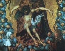 Cranach d.a. The Trinity, undated, oil on wood, Museum der B. ,  