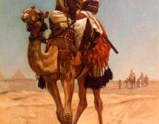 an egyptian nomad. , 