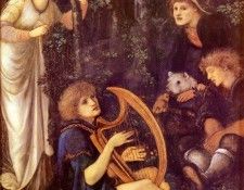 Burne Jones Sir Edward The Madness Of Sir Tristram. -   