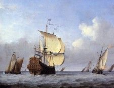 Velde van de Willem II Sea Sun. Вельде, Виллем ван де младший