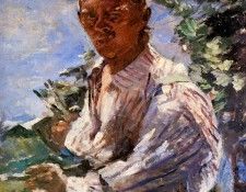 Corinth Lovis Self portrait Sun. , 
