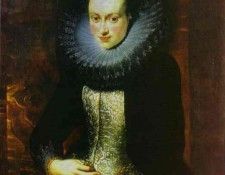 Peter Paul Rubens - Portrait of a Lady with a Rosary. ,  