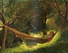 Homer Winslow Girl in a Hammock. , 