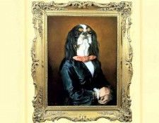 dog portraits csg037 miss eulalie featherbridge. , 
