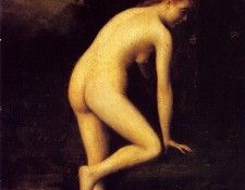 Henner Jean Jacques The Bather. , -