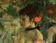 Degas Dancers Backstage, 1876-1883, detalj 3, NG Washington. , --