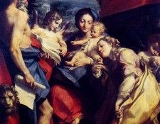Correggio Madonna Of St Jerome. ��������