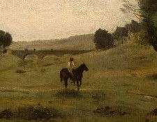 Corot View near Epernon, 1850-1860, Detalj 3, NG Washington. , --