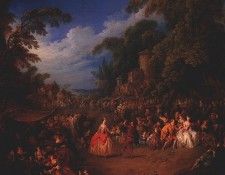 lrs-The Fair at Bezons-Jean Baptiste Pater-1720. - 