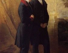 Winterhalter Franz Xavier Arthur Wellesley 1st Duke of Wellington with Sir Robert Peel. �������������, ����� �������