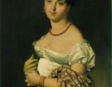 Ingres Cecile Bochet, Madame Panckoucke, 1811, Louvre. ,   