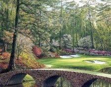 hallowed ground csg029  augusta national 12th hole. Hartough, 