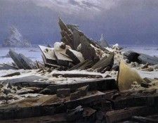 FRIEDRICH Caspar David The Sea Of Ice. �������, ������ �����