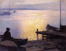 Pothast Edward Along the Mystic River. ,  