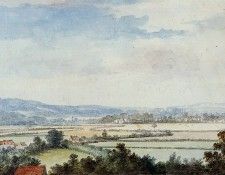 Schouman Aert Landscape near Windsor Sun. Schouman, 