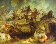 Peter Paul Rubens - The Battle of the Amazons. ,  