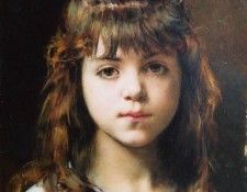 Harlamoff Alexj Young Girl. ,  Alexeivich