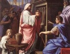 LE SUEUR Eustache Caligula Depositing The Ashes Of His Mother. Sueur,  