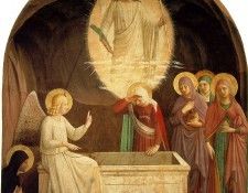 Fra Angelico Christ Resurrected and the Maries at the Tomb c. ,    F