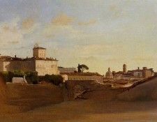 Corot View of Pincio Italy. , --