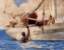 Homer Winslow The Coral Divers. , 