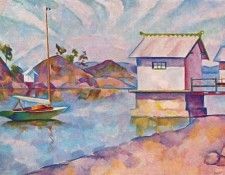 baranoff-rossin� the sailboat c1908-12. �������-�������, ��������