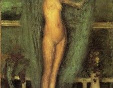 Whistler Harmony in Blue and Gold The Little Blue Girl. �������, ������ ����� ������