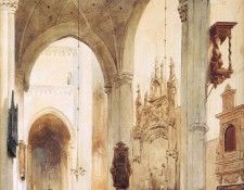 Bosboom Johannes Church In Breda Sun. Bosboom, ��������