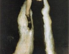 Whistler Arrangement in Black No.5 Lady Meux. ,   