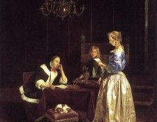 Woman Reading a Letter WGA.  