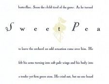 Sweet Pea by John Gruen. Olbinski, 