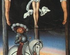 CRANACH Lucas the Elder The Crucifixion With The Converted Centurion. ,  