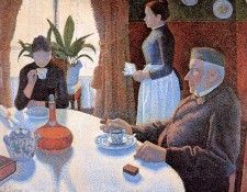 Signac Paul The breakfast Sun. , 