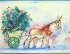 lrsDeGraziaTed-XmasHollies. DeGrazia, 