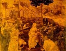 Adorazione dei Magi, 1481-82 - Galleria degli Uffizi Firenze. �����, �������� ��